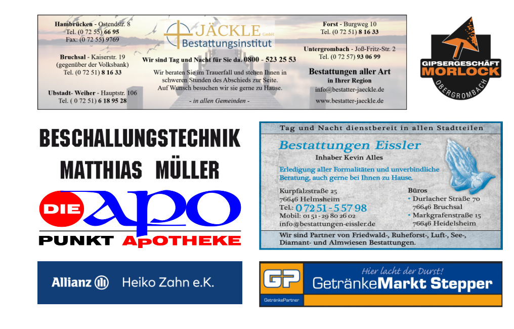 Sponsoren übersicht